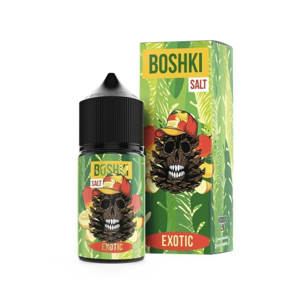 Жидкость BOSHKI Salt Exotic (Манго дыня хвоя) (30 мл, 20 мг/мл) в Калининграде