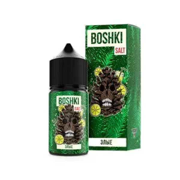 Жидкость BOSHKI Salt Злые (Лимонад ягоды хвоя) (30 мл, 20 мг/мл) в Калининграде