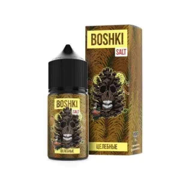 Жидкость BOSHKI Salt Целебные (Мёд трава чай хвоя) (30 мл, 20 мг/мл) в Калининграде
