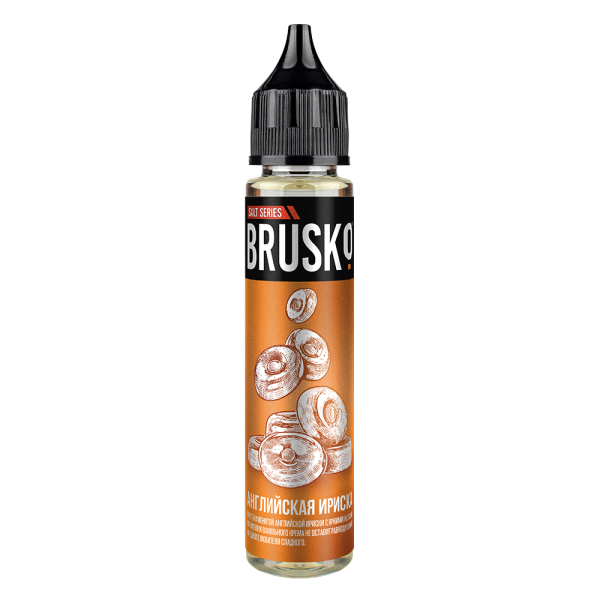 Жидкость Brusko Salt Английская Ириска 30 мл в Калининграде
