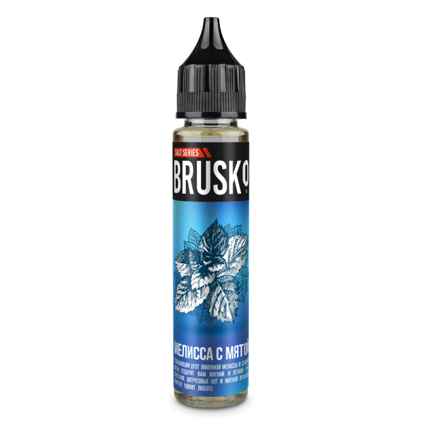 Жидкость Brusko Salt Мелиса С Мятой 30 мл в Калининграде