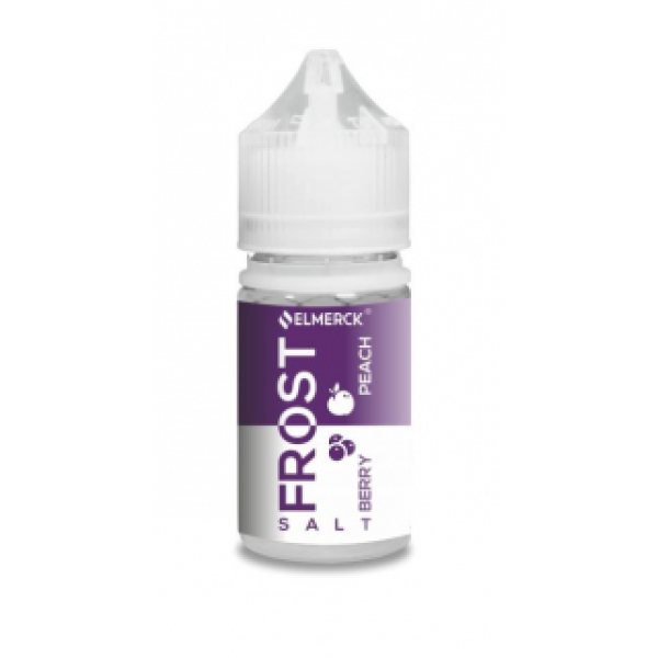 Жидкость Frost Salt Berry Peach (Персик С Черникой) (30 мл, 20 мг/мл) в Калининграде