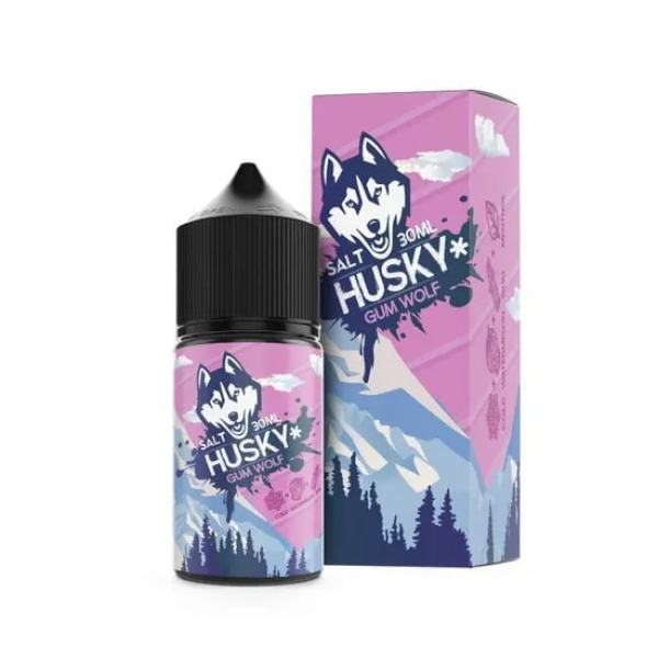 Жидкость Husky salt Malaysian series Gum wolf (Жвачка холодок арбуз) (30 мл, 20 мг/мл) в Калининграде