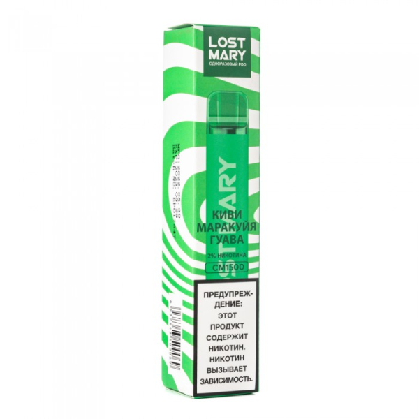 Lost Mary Kiwi Passion Fruit Guava Киви Маракуйя Гуава, 1500 тяг в Калининграде