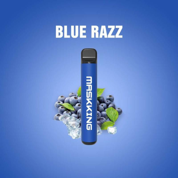 Одноразовая электронная сигарета Maskking High Pro Blue Razz (Черничный Рай) 1000 затяжек в Калининграде