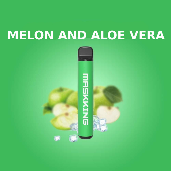 Одноразовая электронная сигарета Maskking High Pro Melon And Aloe Vera (Дыня Алоэ Вера) 1000 затяжек в Калининграде