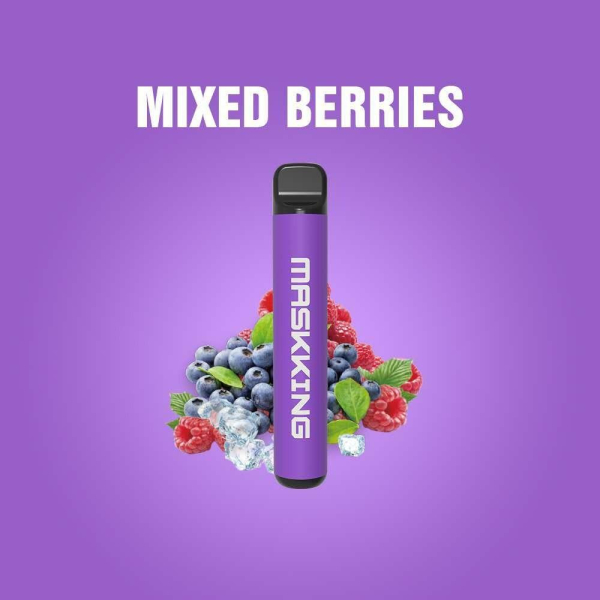 Одноразовая электронная сигарета Maskking High Pro Mixed Berries (Ягодный Рай) 1000 затяжек в Калининграде