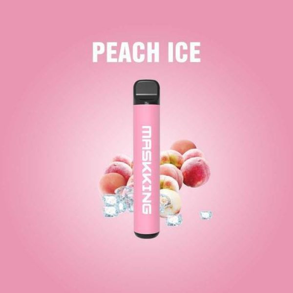 Одноразовая электронная сигарета Maskking High Pro Peach Ice (Персиковый Рай) 1000 затяжек в Калининграде