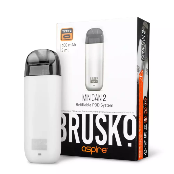 Brusko MINICAN 2 (400 мАч, Белый) в Калининграде