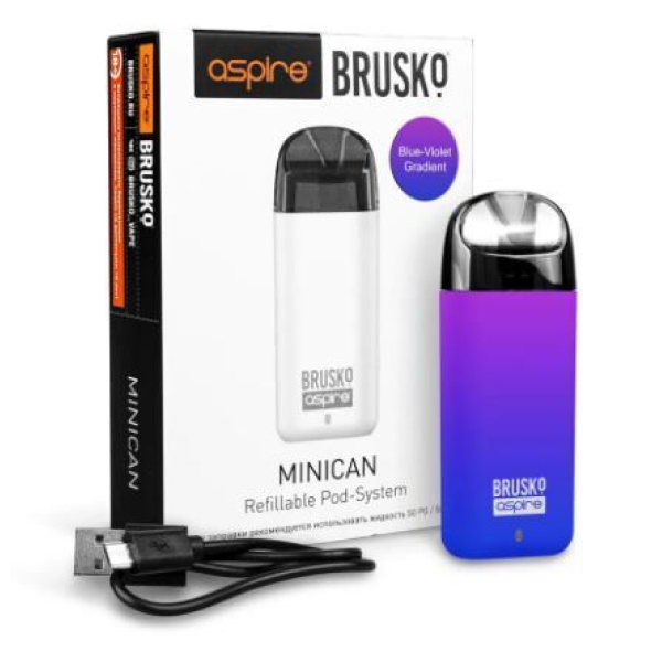 Brusko MINICAN 2 (400 мАч, Синий,фиолетовый) в Калининграде