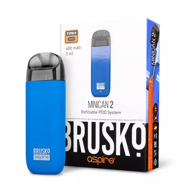 Brusko MINICAN 2 (400 мАч, Синий) в Калининграде