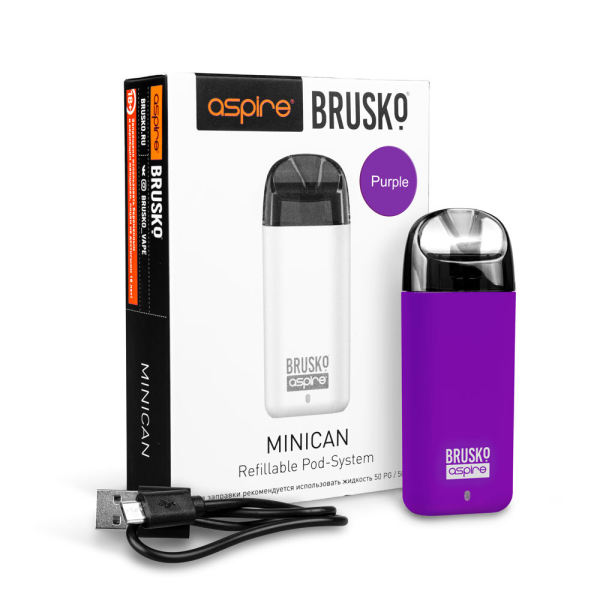 Brusko MINICAN 2 (400 мАч, Фиолетовый) в Калининграде