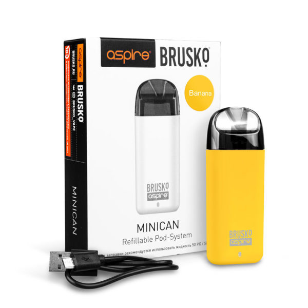 Brusko MINICAN plus (850 мАч, Желтый) в Калининграде