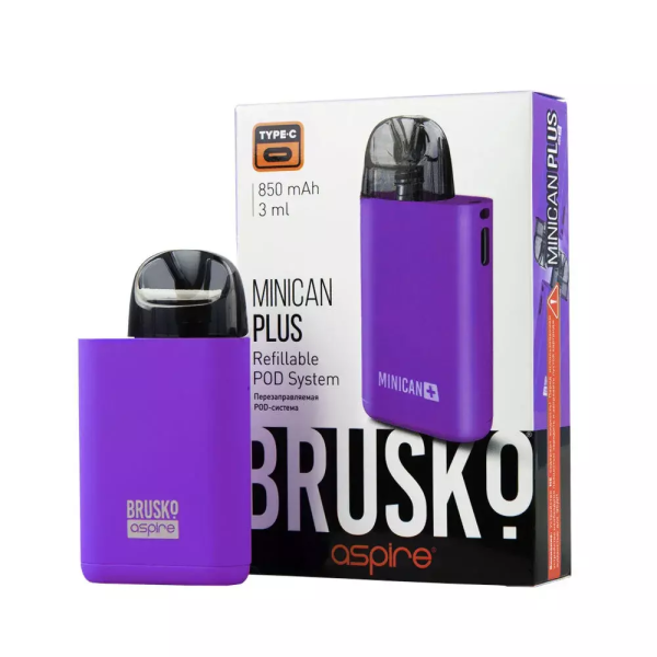 Brusko MINICAN plus (850 мАч, Фиолетовый) в Калининграде