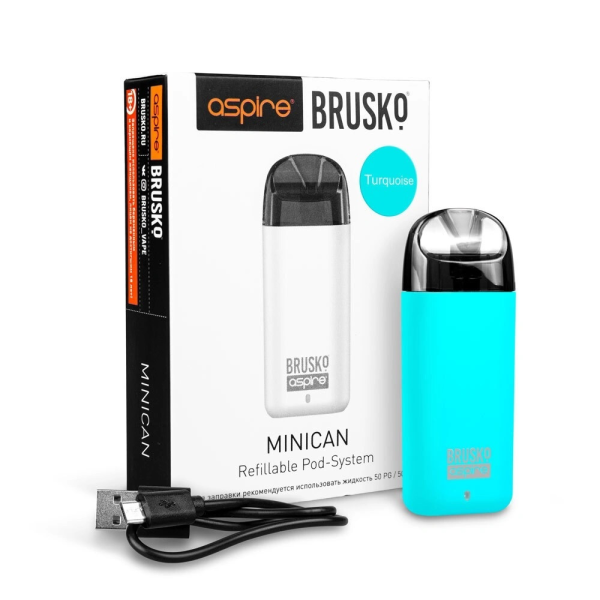 Brusko MINICAN (350 мАч, Бирюзовый) в Калининграде