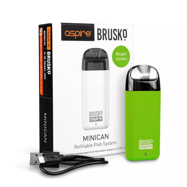 Brusko MINICAN (350 мАч, Зеленый) в Калининграде