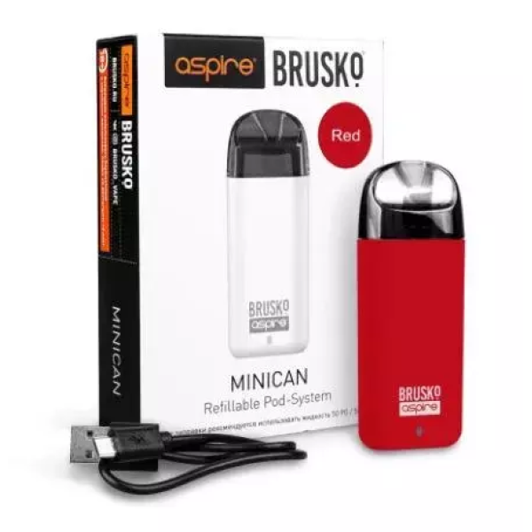 Brusko MINICAN (350 мАч, Красный) в Калининграде