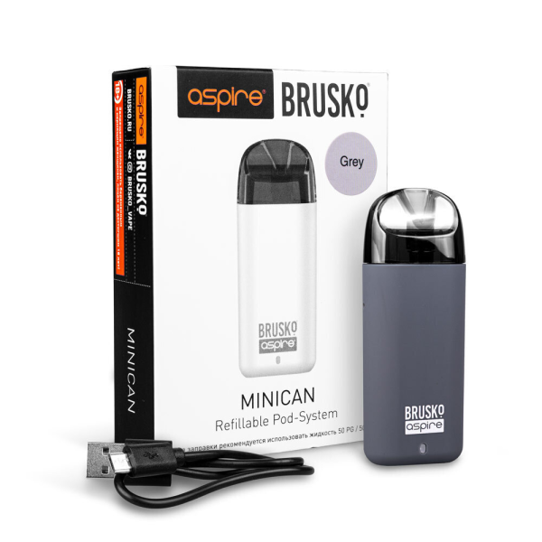 Brusko MINICAN (350 мАч, Серый) в Калининграде