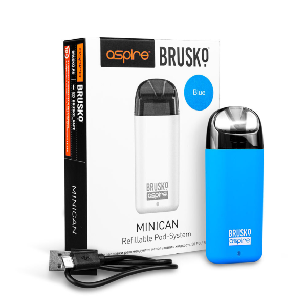 Brusko MINICAN (350 мАч, Синий) в Калининграде