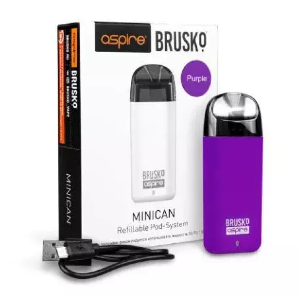 Brusko MINICAN (350 мАч, Фиолетовый) в Калининграде