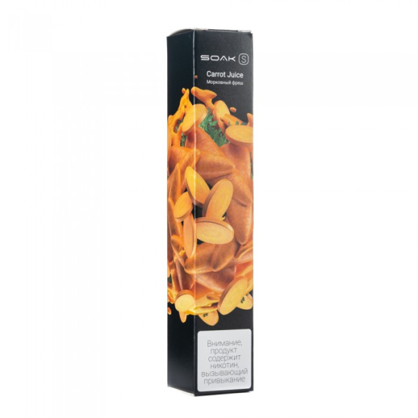 SOAK S Carrot Juice (Морковный фреш), 2500 тяг в Калининграде