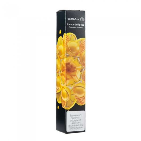 SOAK S Lemon Lollipops (Лимонные леденцы), 2500 тяг в Калининграде