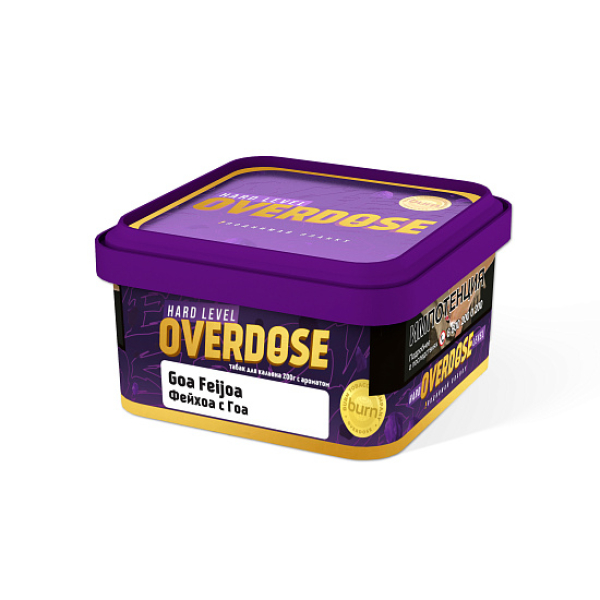 Табак OVERDOSE GOA FEIJOA 200 гр в Калининграде
