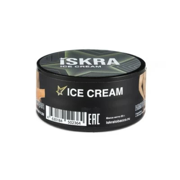 Табак Iskra Ice Cream (Сливочное мороженое) 25 гр в Калининграде