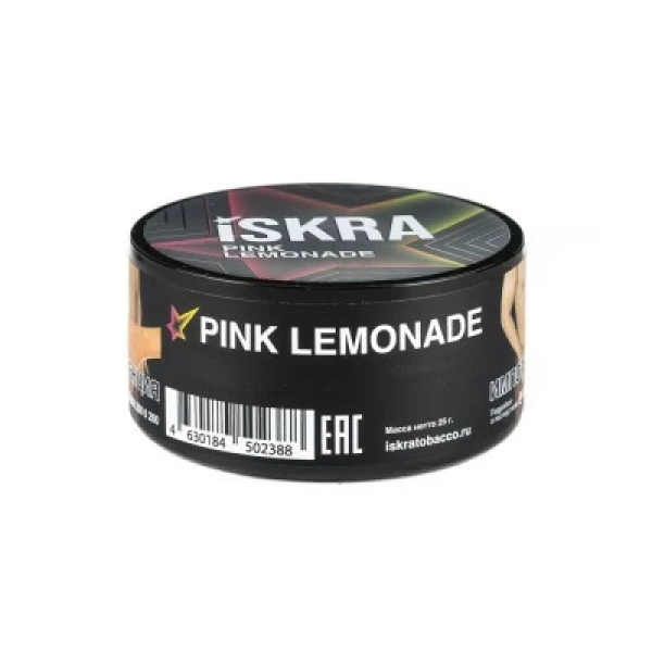 Табак Iskra Pink Lemonade (Малиновый лимонад) 25 гр в Калининграде