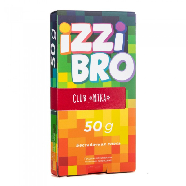Смесь IZZIBRO CLUB Nika (Клубника) 50 гр в Калининграде