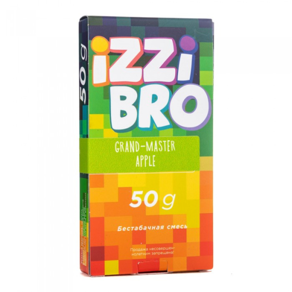 Смесь IZZIBRO GRAND master Apple (Ледяное Зеленое Яблоко) 50 гр в Калининграде