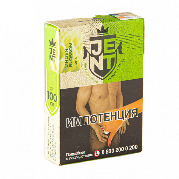 Табак Jent Herbal Linden Blossom (Липа) 100 гр в Калининграде