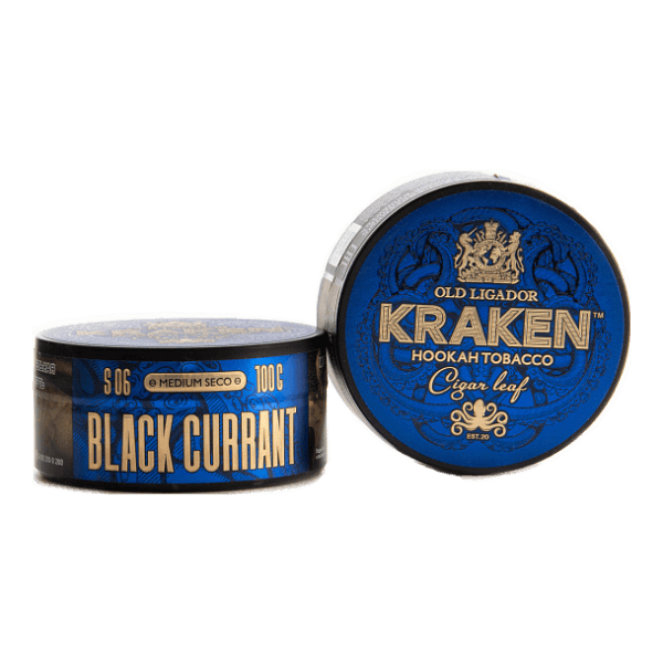 Табак Kraken Medium Seco Black Currant (Черная Смородина) 100 гр в Калининграде