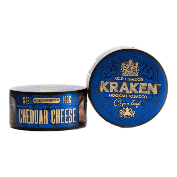 Табак Kraken Medium Seco Cheddar Cheese (Сыр Чеддер) 100 гр в Калининграде