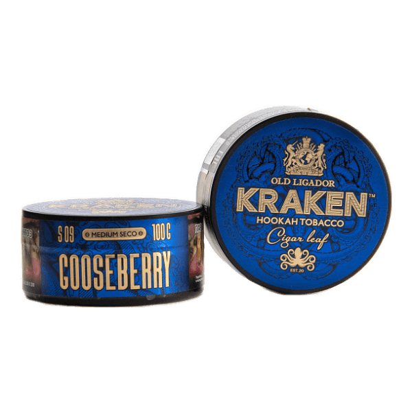 Табак Kraken Medium Seco Goozeberry (Крыжовник) 100 гр в Калининграде