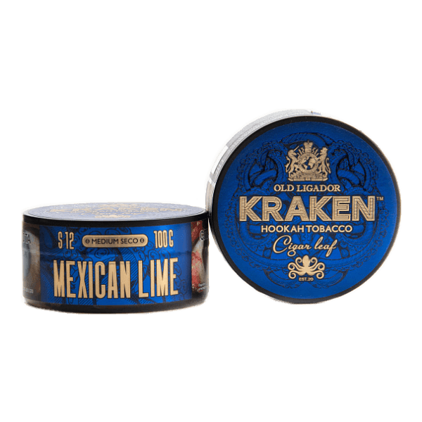 Табак Kraken Medium Seco Mexican lime (Мексиканский лайм) 100 гр в Калининграде