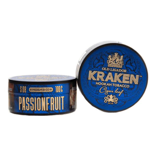 Табак Kraken Medium Seco Passion Fruit (Маракуйя) 100 гр в Калининграде