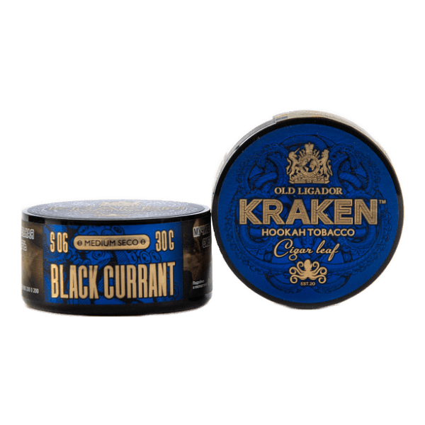 Табак Kraken Medium Seco Black Currant (Черная смородина) 30 гр в Калининграде