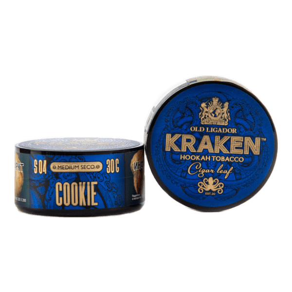 Табак Kraken Medium Seco Cookie (Печенье) 30 гр в Калининграде