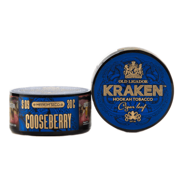 Табак Kraken Medium Seco Goozeberry (Крыжовник) 30 гр в Калининграде