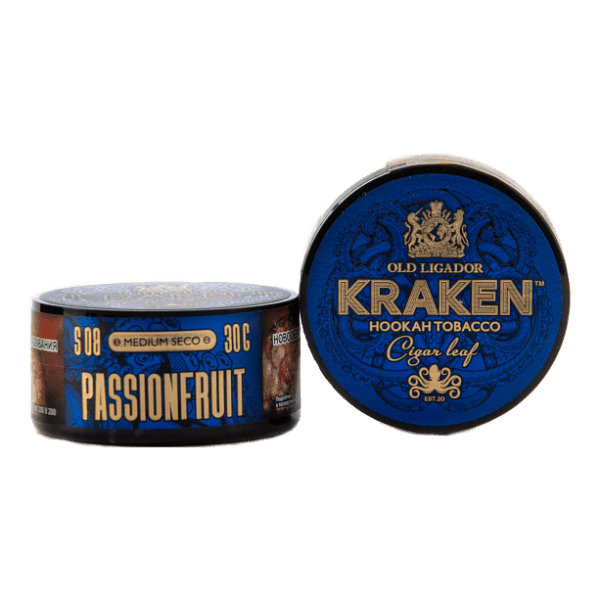 Табак Kraken Medium Seco Passion Fruit (Маракуйя) 30 гр в Калининграде