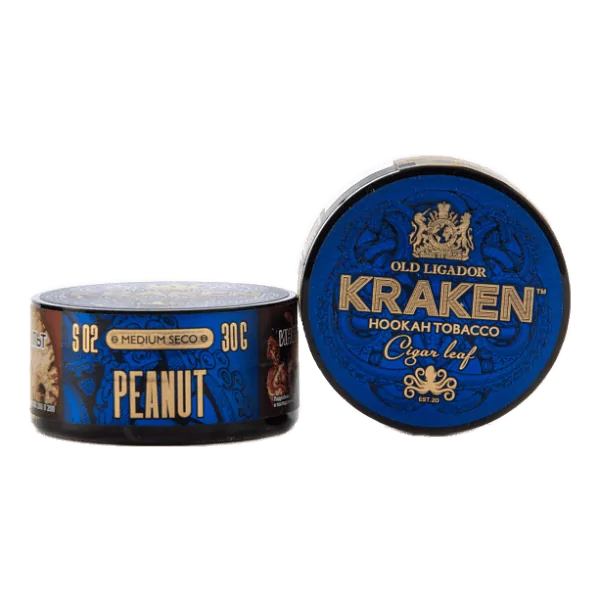 Табак Kraken Medium Seco Peanut (Арахис) 30 гр в Калининграде