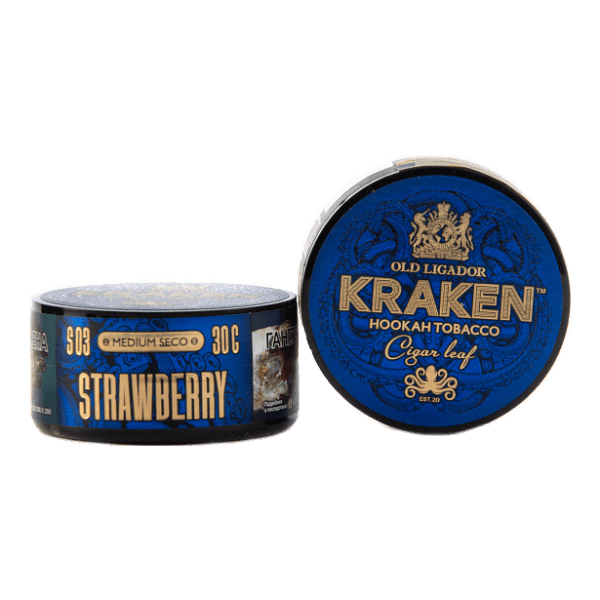 Табак Kraken Medium Seco Strawberr (Клубника) 30 гр в Калининграде