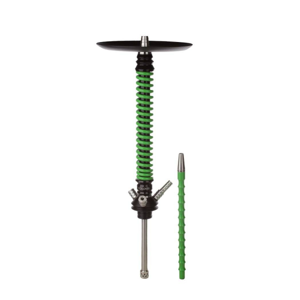 Кальян Mamay Customs Coilovers v12 Зеленый/Черный в Калининграде
