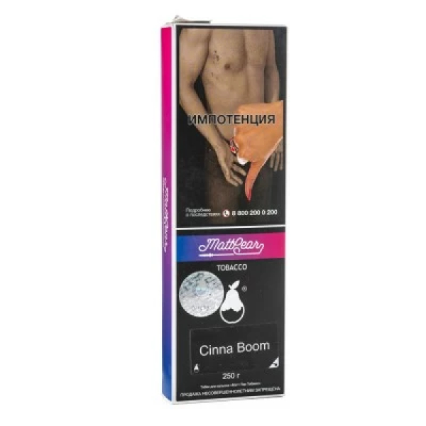 Табак MattPear Cinna Boom (Корица Персик) 250 гр в Калининграде