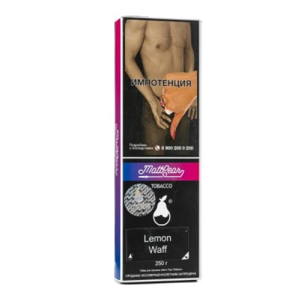 Табак MattPear Lemon Waff (Лимонные вафли) 250 гр в Калининграде