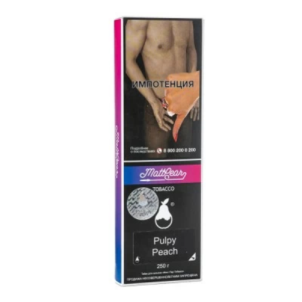 Табак MattPear Pulpy Peach (Персик) 250 гр в Калининграде