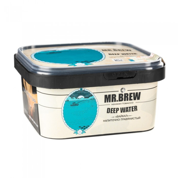 Табак Mr Brew Deep Water (Напиток байкал) 200 гр в Калининграде