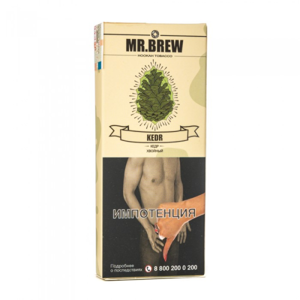 Табак Mr Brew Kedr (Кедровые шишки) 40 гр в Калининграде