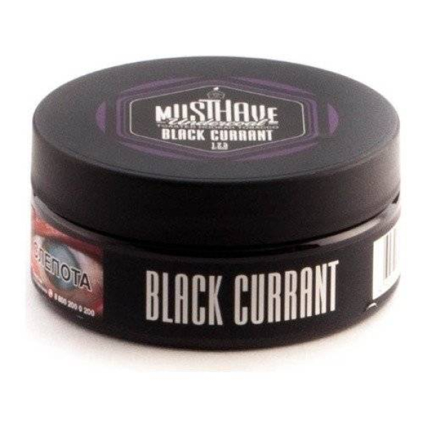 Табак Must Have Black Currant 125 грамм в Калининграде